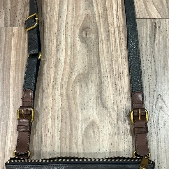 Fossil Black and Brown Messenger Bag - Picture 4 of 7